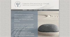 Desktop Screenshot of cerritospsychcenter.com